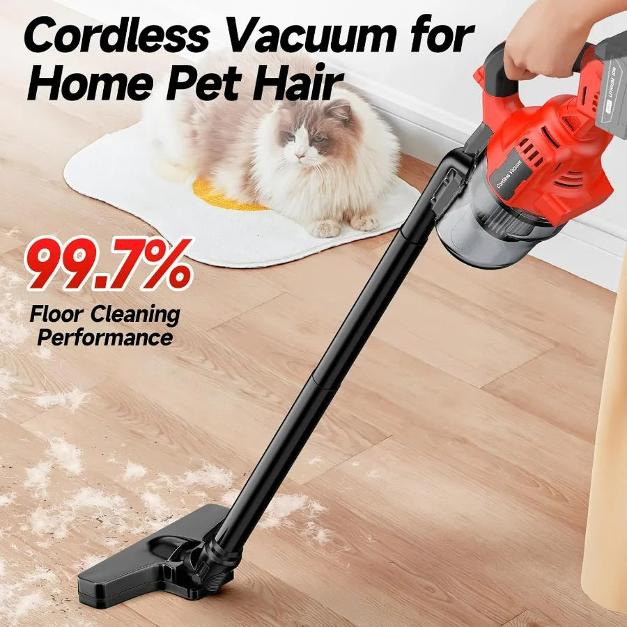 Cordless Vacuum For Milwaukee M18 Battery 5-In-1 Portable Shop Vac