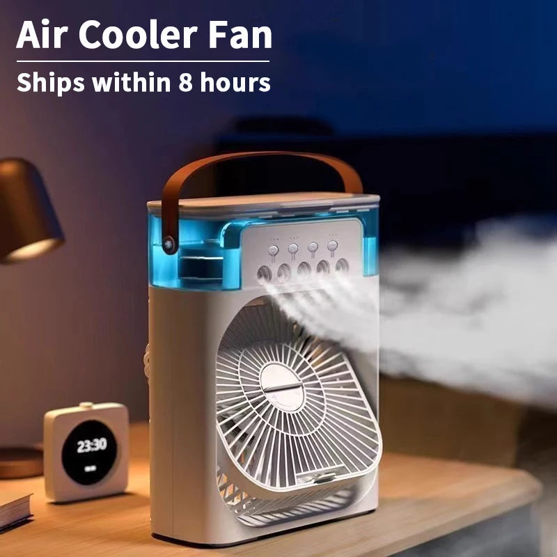 Kualool 3-In-1 Air Cooler Humidifier Portable Night Light by S And B Enterprise