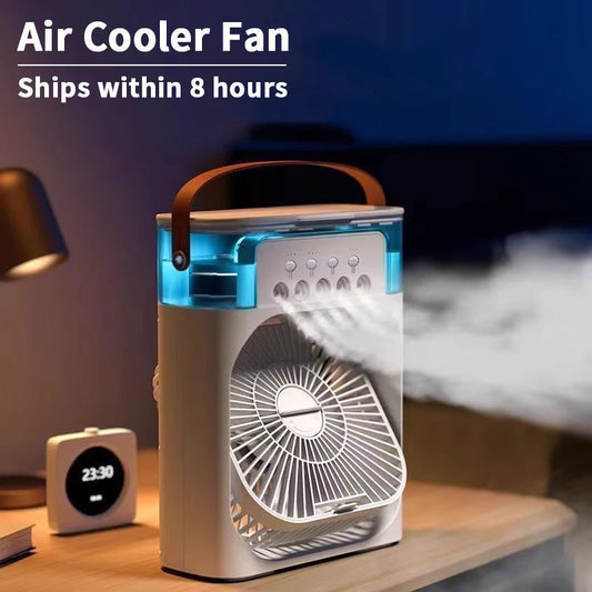 Kualool 3-In-1 Air Cooler Humidifier Portable Night Light by S And B Enterprise