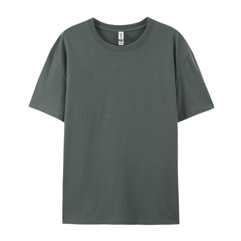 UDDIYANACN 100 Percent Cotton T Shirt Logo Print Crewneck Tee