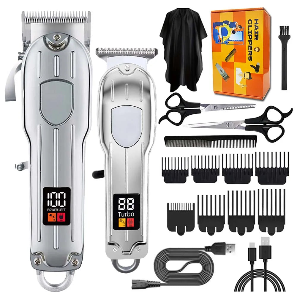SHUYU Cordless Hair Clippers And Trimmers For Men Professional Kit