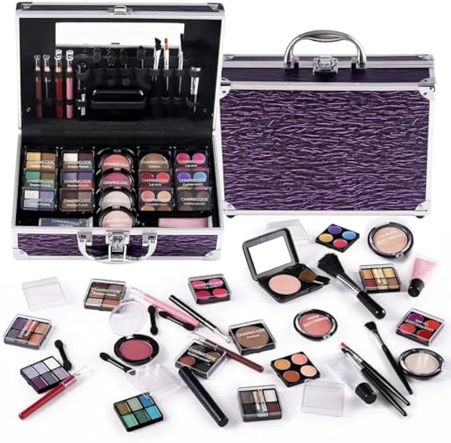 Complete Makeup Kit for Teens and Women in Portable Case