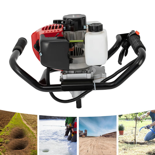 CNCEST 52cc Gas Powered Earth Auger Post Hole Digger