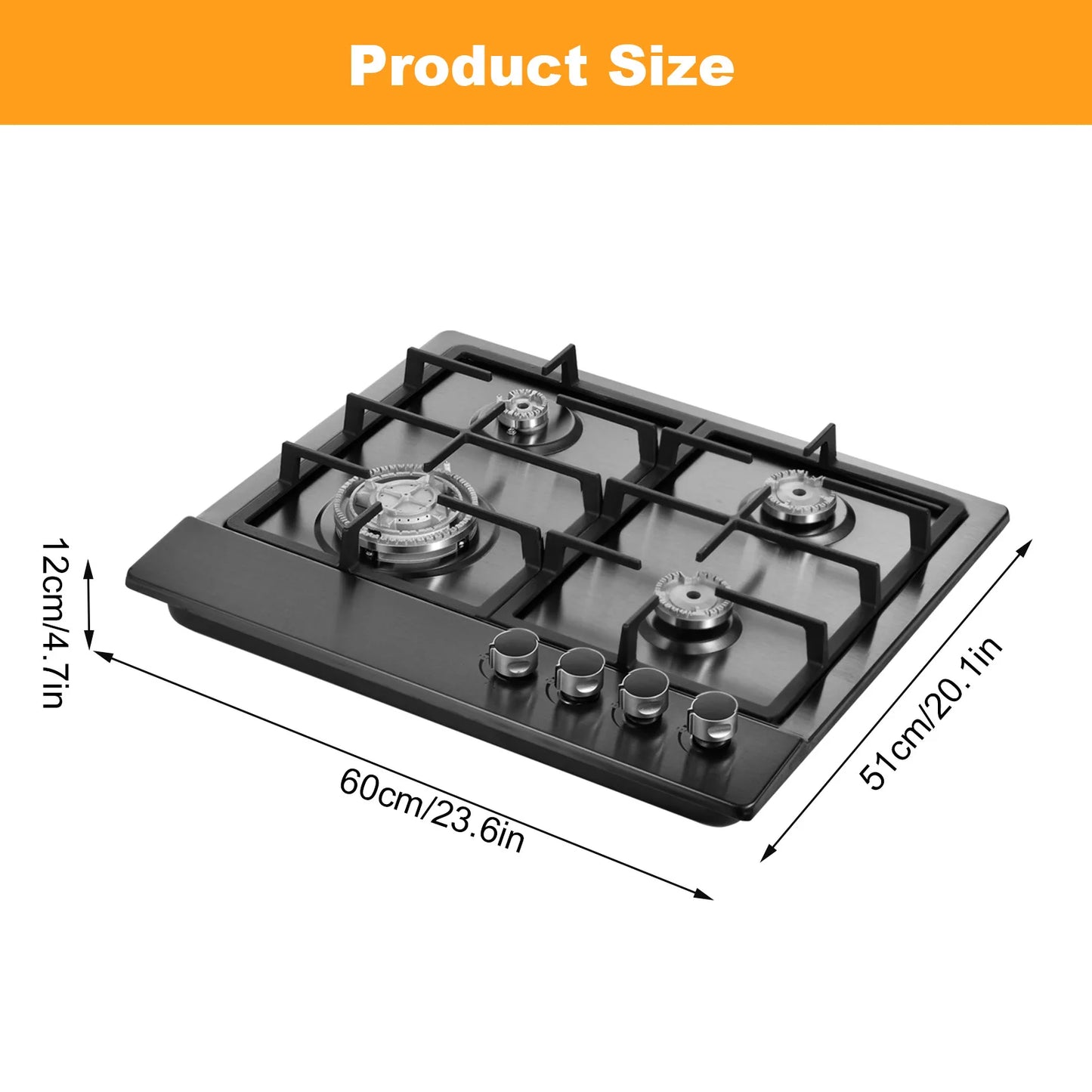 Propane Indoor Stove With Built-In Thermocouple Protection
