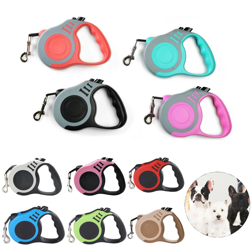 Nylon Dog Leash Retractable Lead For Dogs Pet Supplies