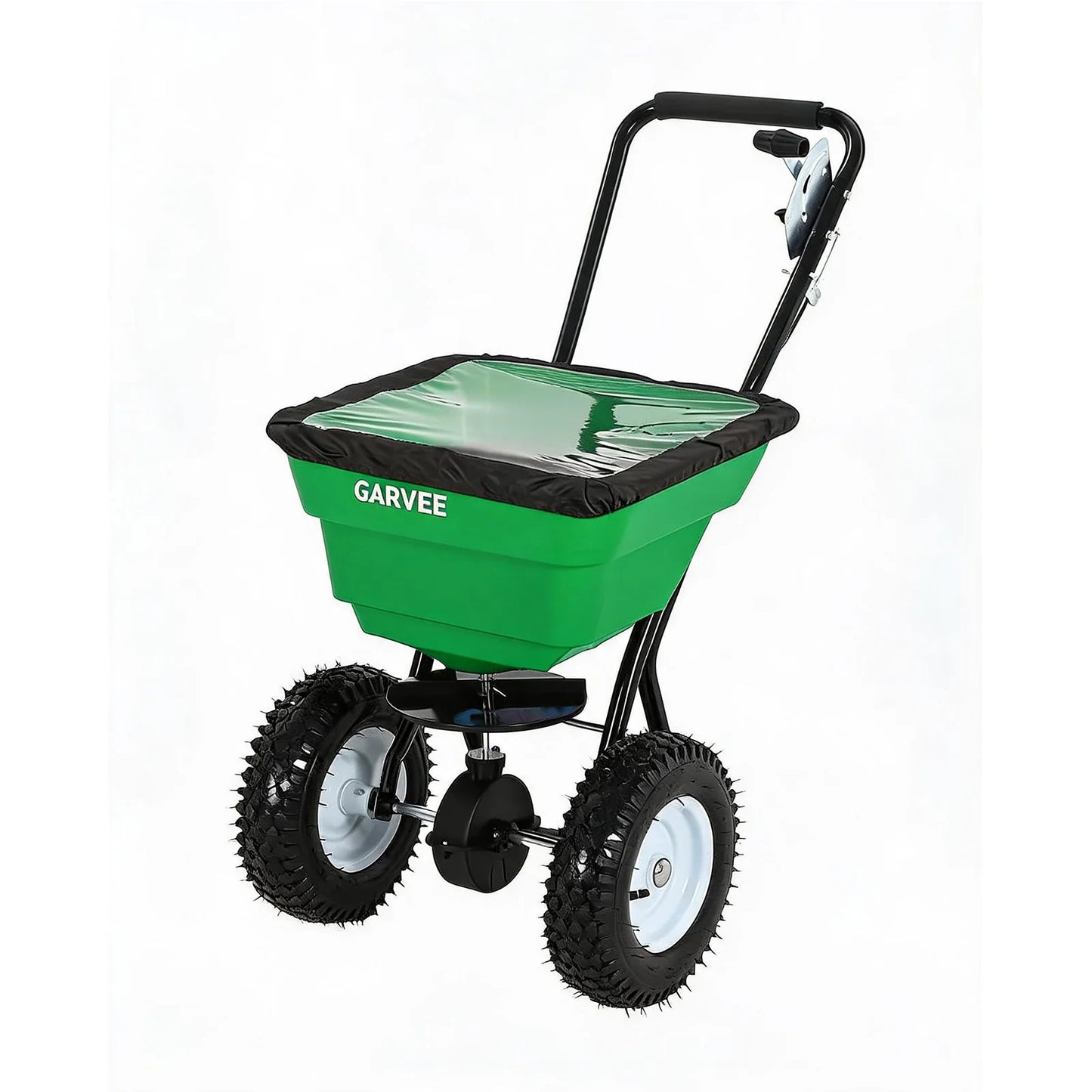 HiMISS Heavy Duty 80Lb Lawn Spreader Walk Behind Broadcast Spreader by S And B Enterprise