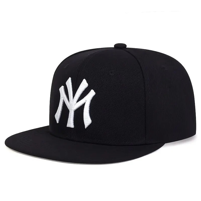 Unisex Letter Embroidered Hip Hop Cap Adjustable Sunscreen Baseball Hat by S And B Enterprise