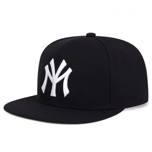 Unisex Letter Embroidered Hip Hop Cap Adjustable Sunscreen Baseball Hat by S And B Enterprise