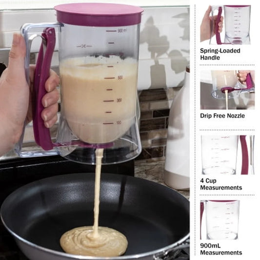 Batter Dispenser Durable Plastic Nozzle For Pancakes