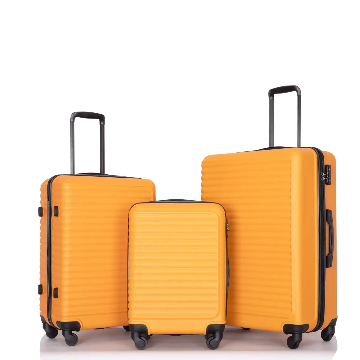 Travelhouse 3-Piece Hardside Luggage Set With TSA Lock