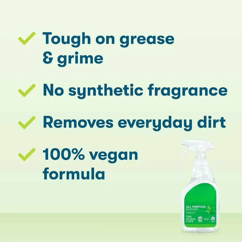 Hypoallergenic Parsley All-Purpose Spray Cleaner Antibacterial by S And B Enterprise