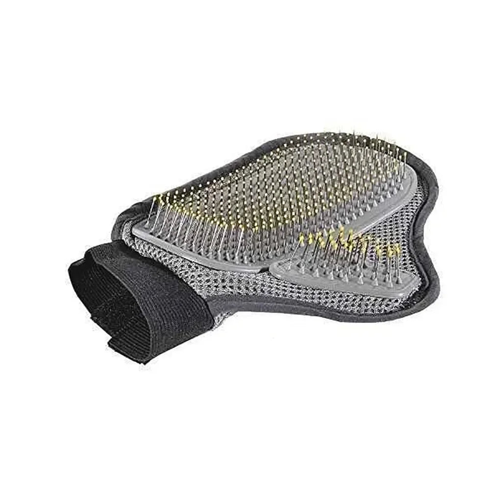 Pet Grooming Glove Silicone Fur Removal For Cats And Dogs by S And B Enterprise