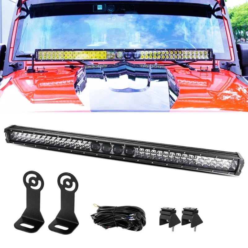 Auxbeam 5D Pro LED Work Light 450W 55000lm Spot Flood
