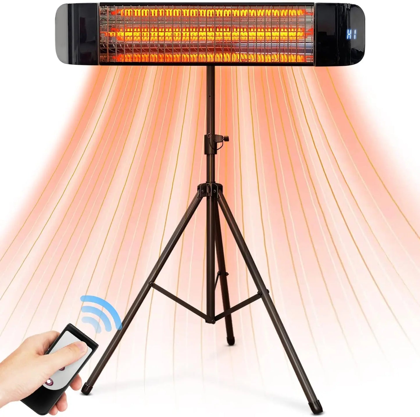 Electric Patio Heater 1500W Infrared Outdoor CSA Certified Mounts by S And B Enterprise