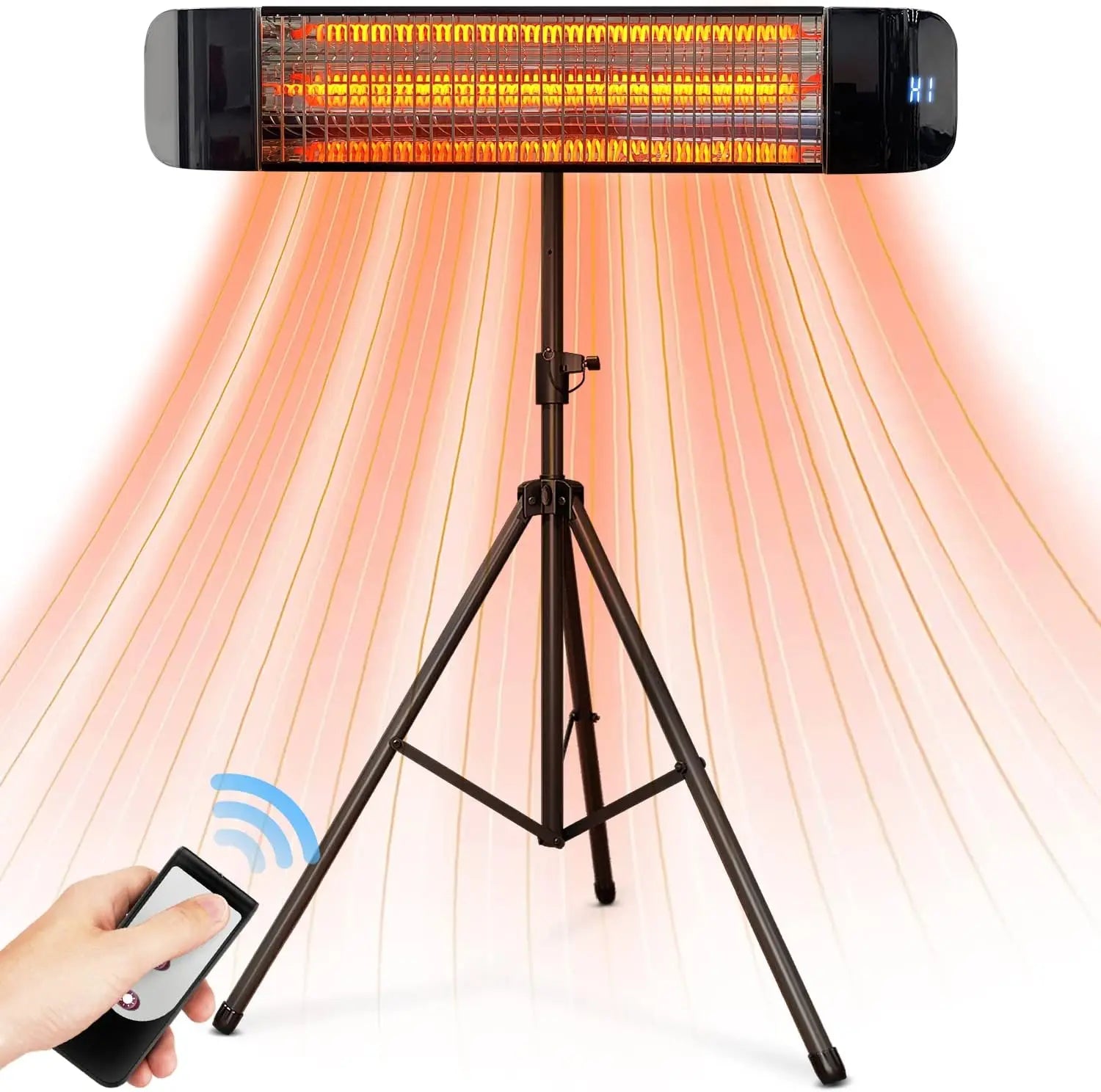 Electric Patio Heater 1500W Infrared Outdoor CSA Certified Mounts by S And B Enterprise