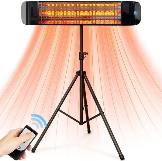 Electric Patio Heater 1500W Infrared Outdoor CSA Certified Mounts by S And B Enterprise