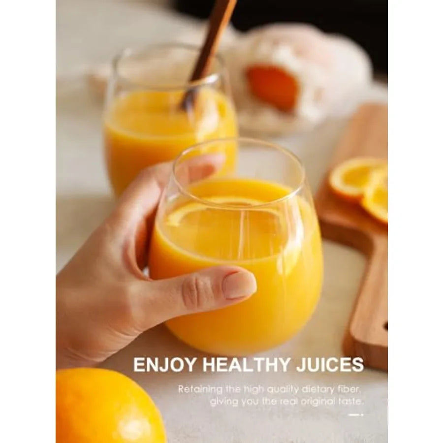 SHXI Electric Citrus Juicer Squeezer With Dual Cones AntiDrip