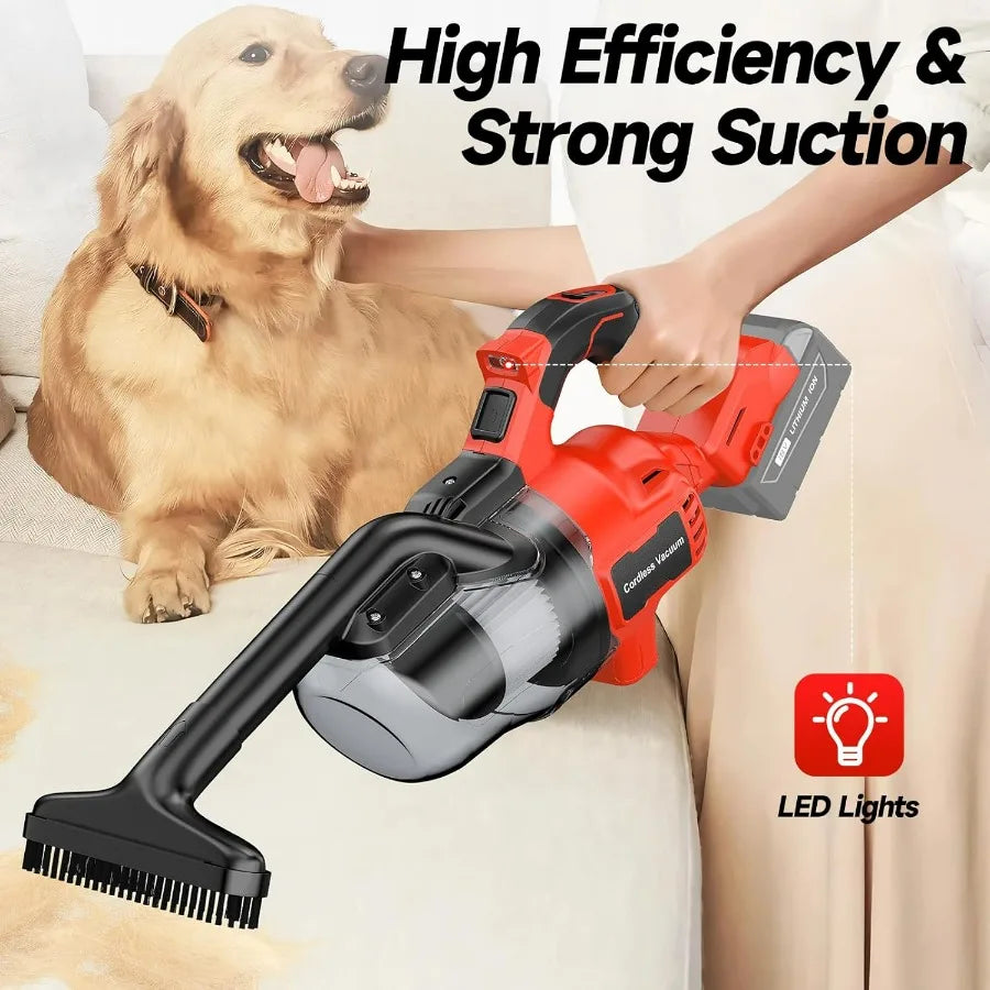 Cordless Vacuum For Milwaukee M18 Battery 5-In-1 Portable Shop Vac