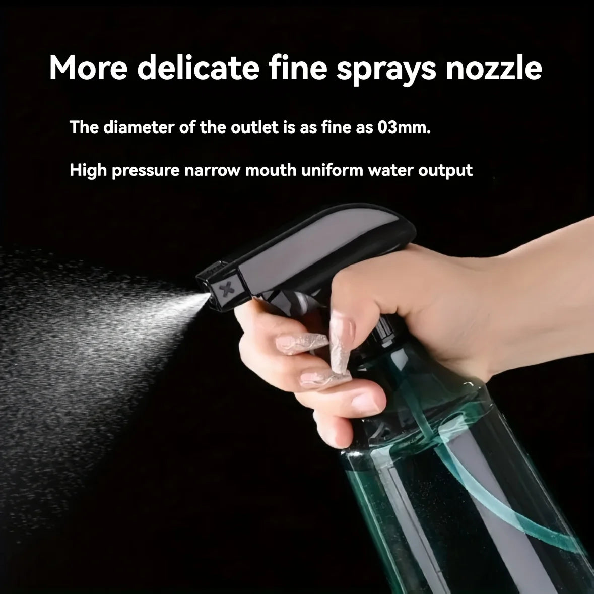 Transparent Plastic Pressure Sprayer Dual Mode For Plants And Disinfection by S And B Enterprise