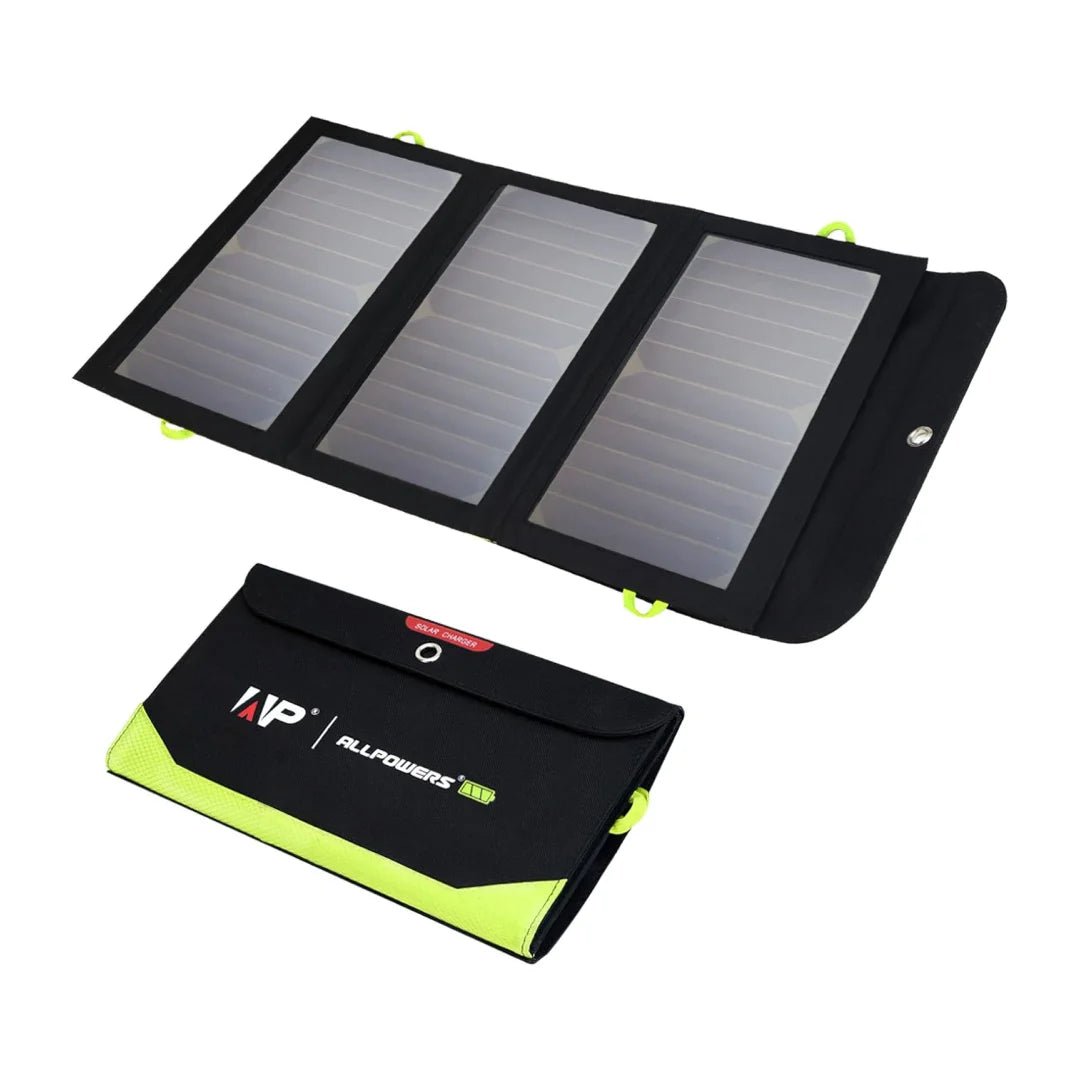 ALLPOWERS 21W Foldable Solar Panel Charger For Phones