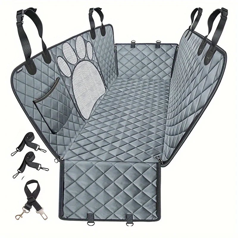 NONECN Dog Seat Cover Hammock for Cars Waterproof Durable