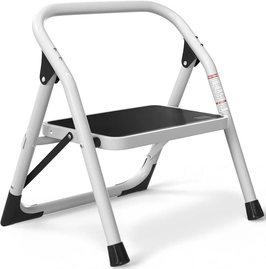 OEING One Step Folding Ladder Stool Anti Slip Portable