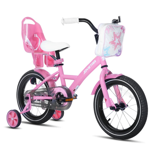 JOYSTAR Kids Bike for Girls With Training Wheels and Basket
