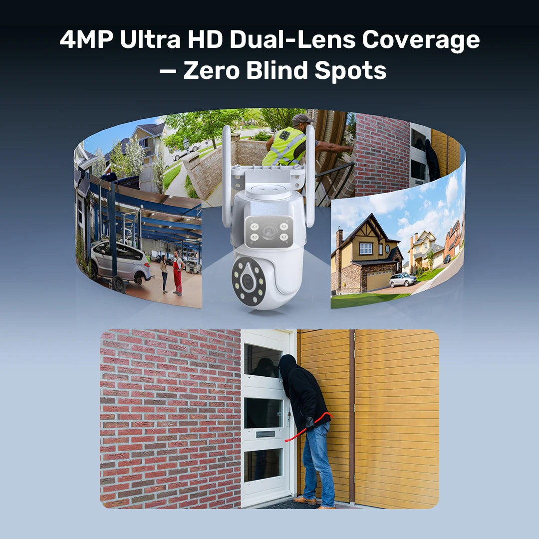 ANNKE 4MP WiFi Dual Lens Security System With 16CH NVR by S And B Enterprise