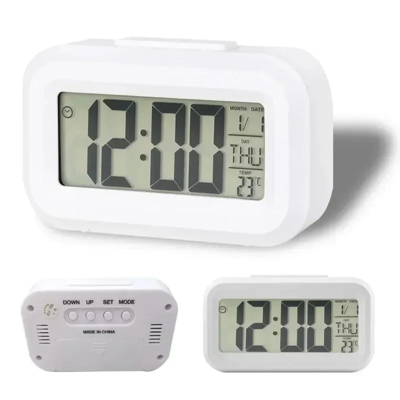 LED Digital Alarm Clock With Backlight Snooze 12 24 Hour by S And B Enterprise