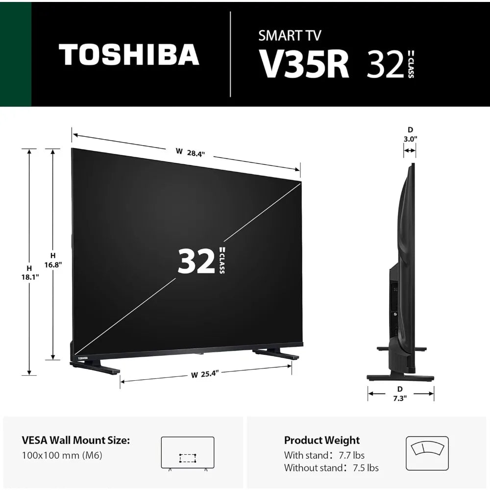Toshiba V35 Series LED FHD Smart Fire TV With Alexa Voice Remote