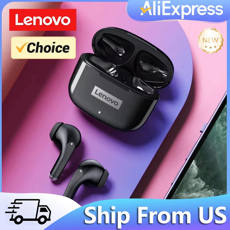 Lenovo LP40 Pro Bluetooth True Wireless Earphones For Gaming