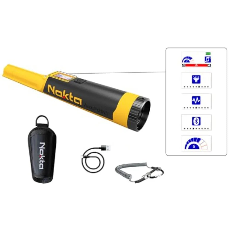 NONEDIY AccuPOINT Metal Detector Pinpointer Waterproof Handheld