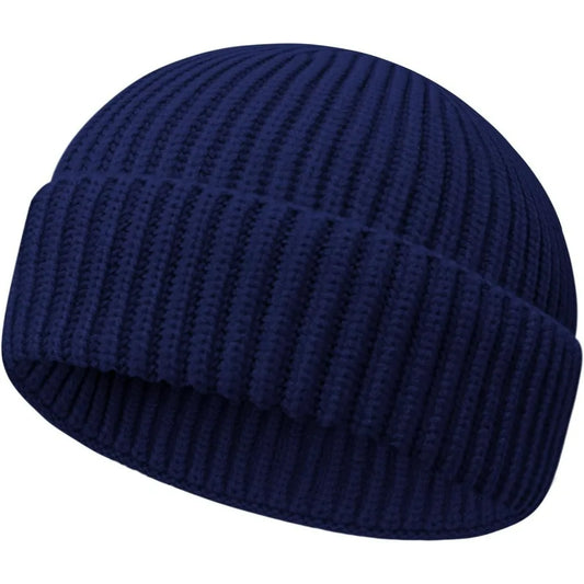 Unisex Fisherman Knit Beanie Watch Cap Winter Warm Hat Outdoors