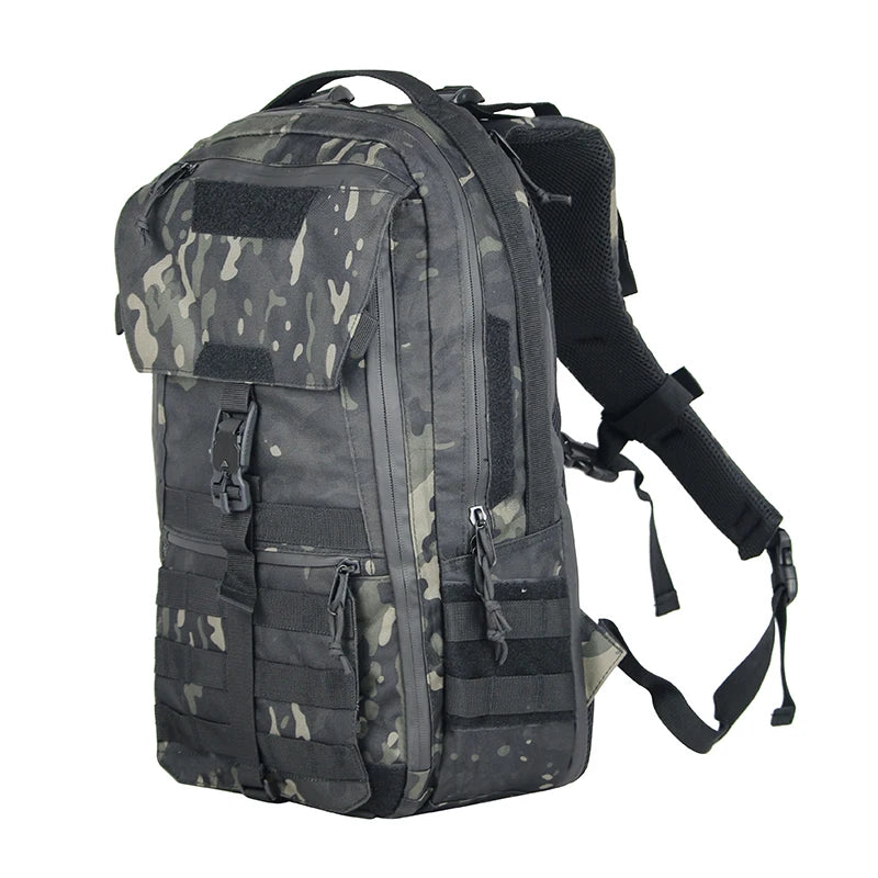 LQARMY Waterproof Camping Backpack MOLLE Trekking Rucksack