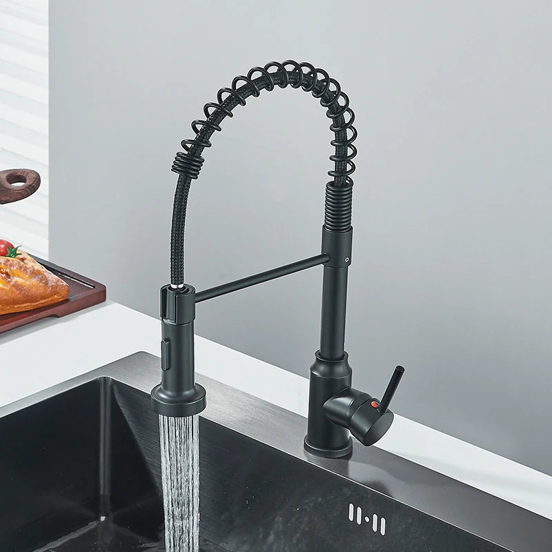 Rozin Pull Down Kitchen Faucet With 360 Swivel Sprayer