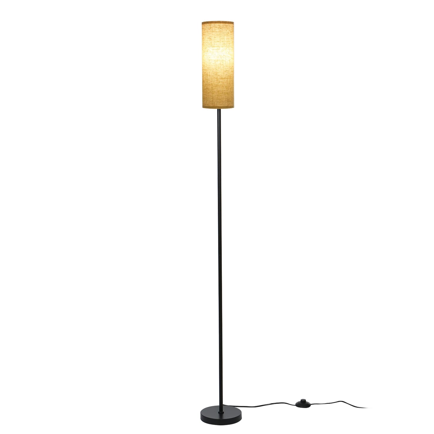 US Modern Floor Lamp Standing Tall Light Foot for Bedroom Living Room Study Room RGB Floor Lamp Study Room Floor Lamp by S And B Enterprise