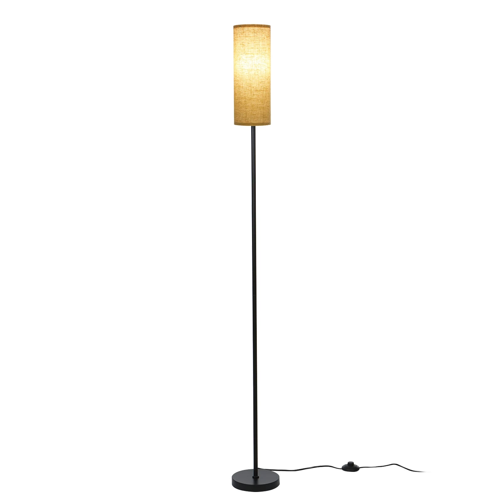 US Modern Floor Lamp Standing Tall Light Foot for Bedroom Living Room Study Room RGB Floor Lamp Study Room Floor Lamp by S And B Enterprise