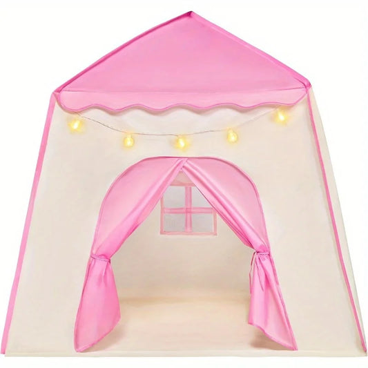 Joyfy Princess Tent With LED Star Lights For Kids Play by S And B Enterprise