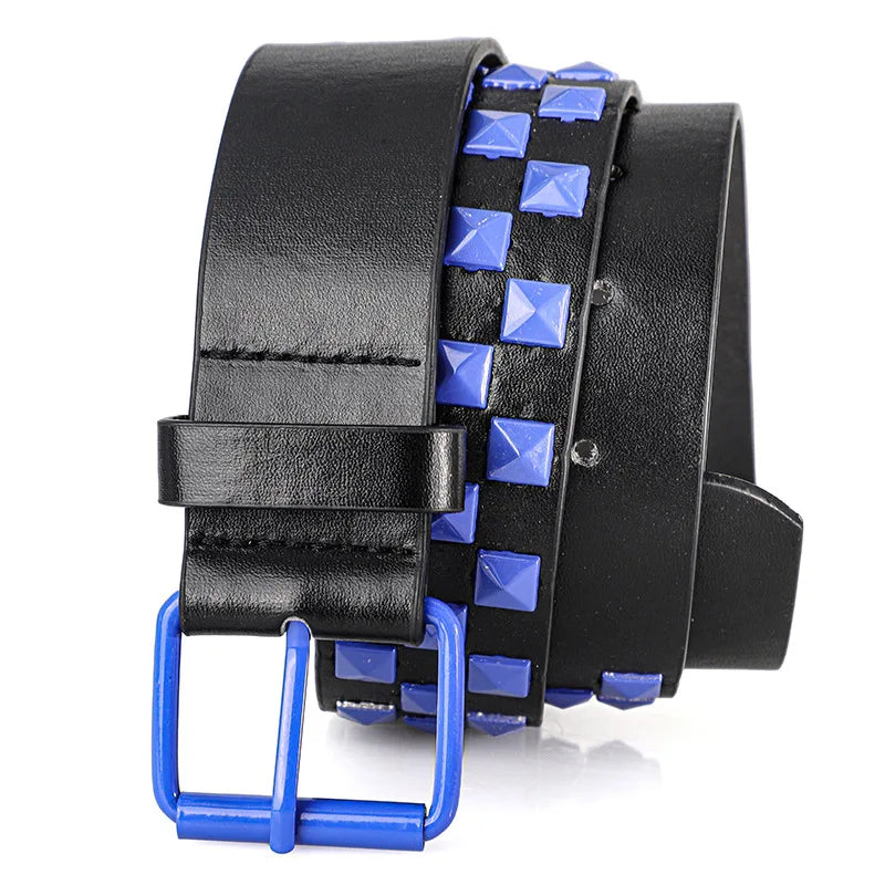 Unisex Rivet Belt Punk Hip Hop Style Fashion Street Belt