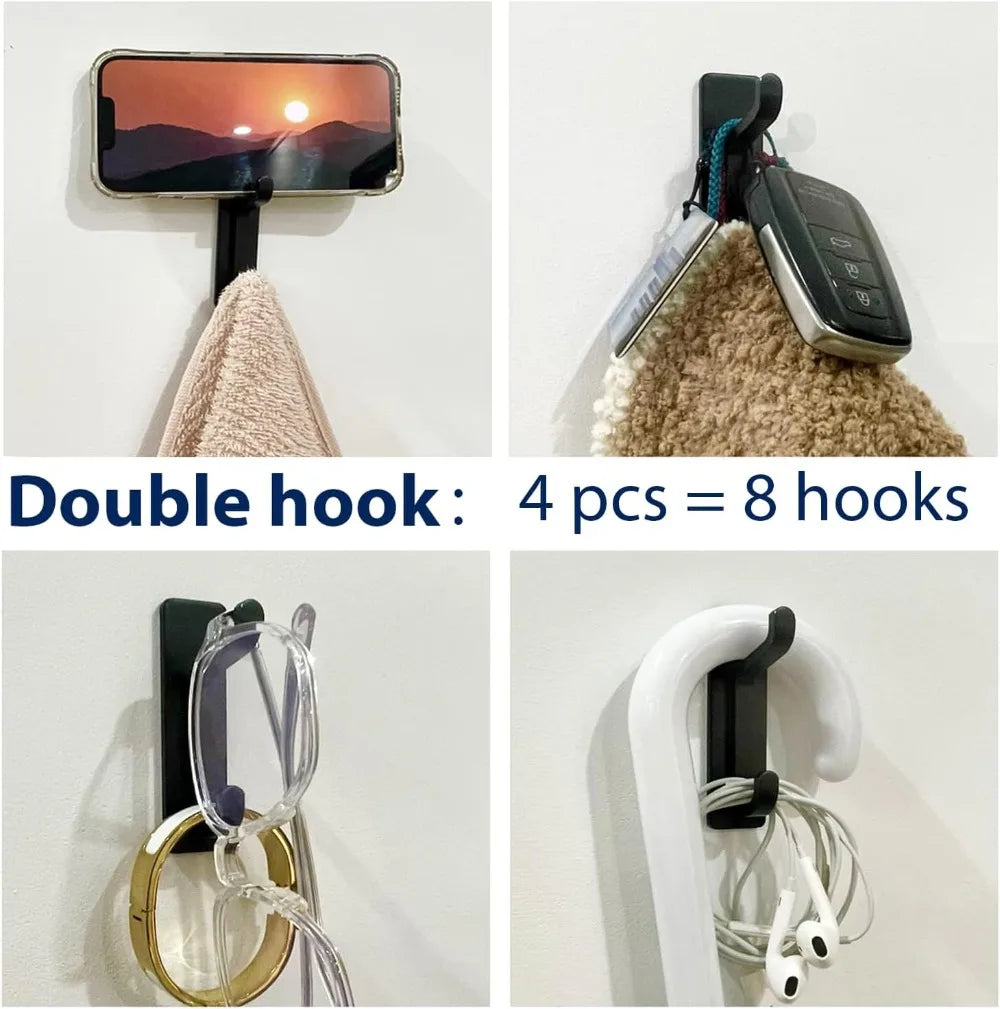 Strong Adhesive Door Hanger Hooks for Coat and Towels