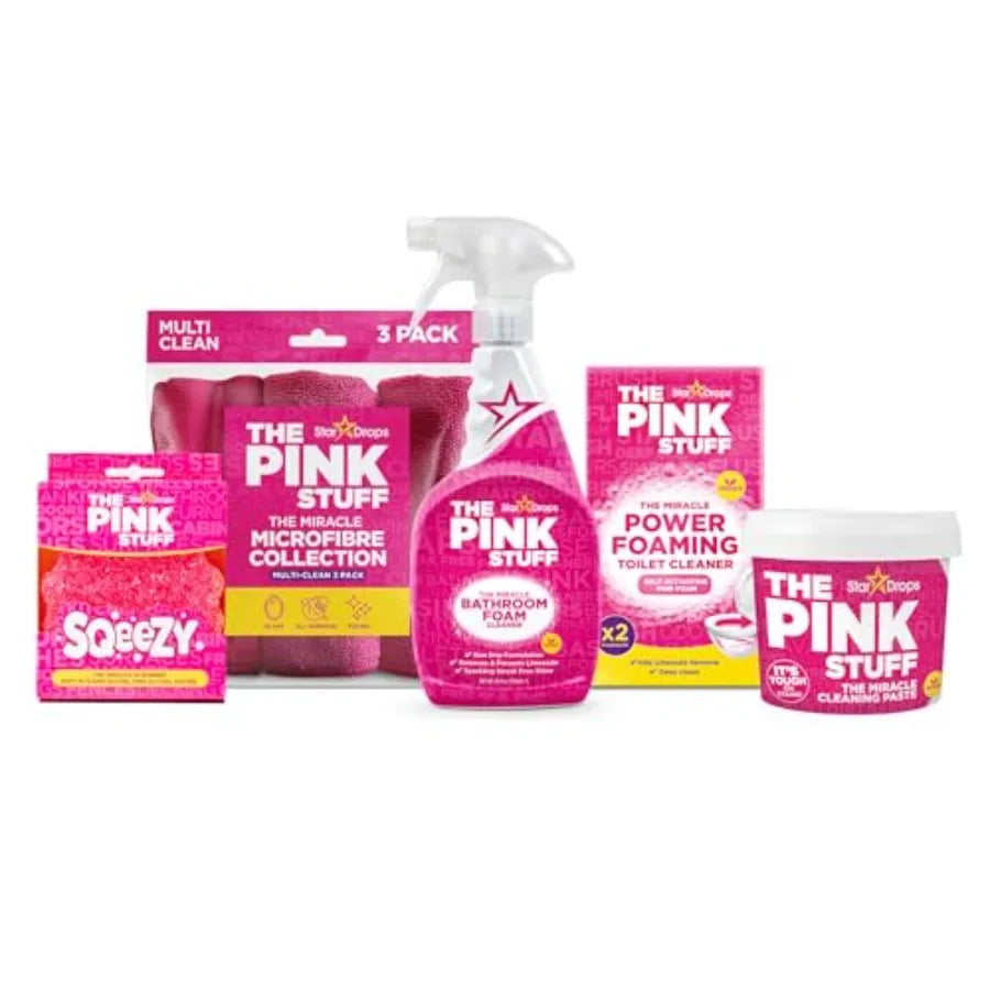 Stardrops The Pink Stuff Bathroom Cleaning Kit With Cleaning Paste