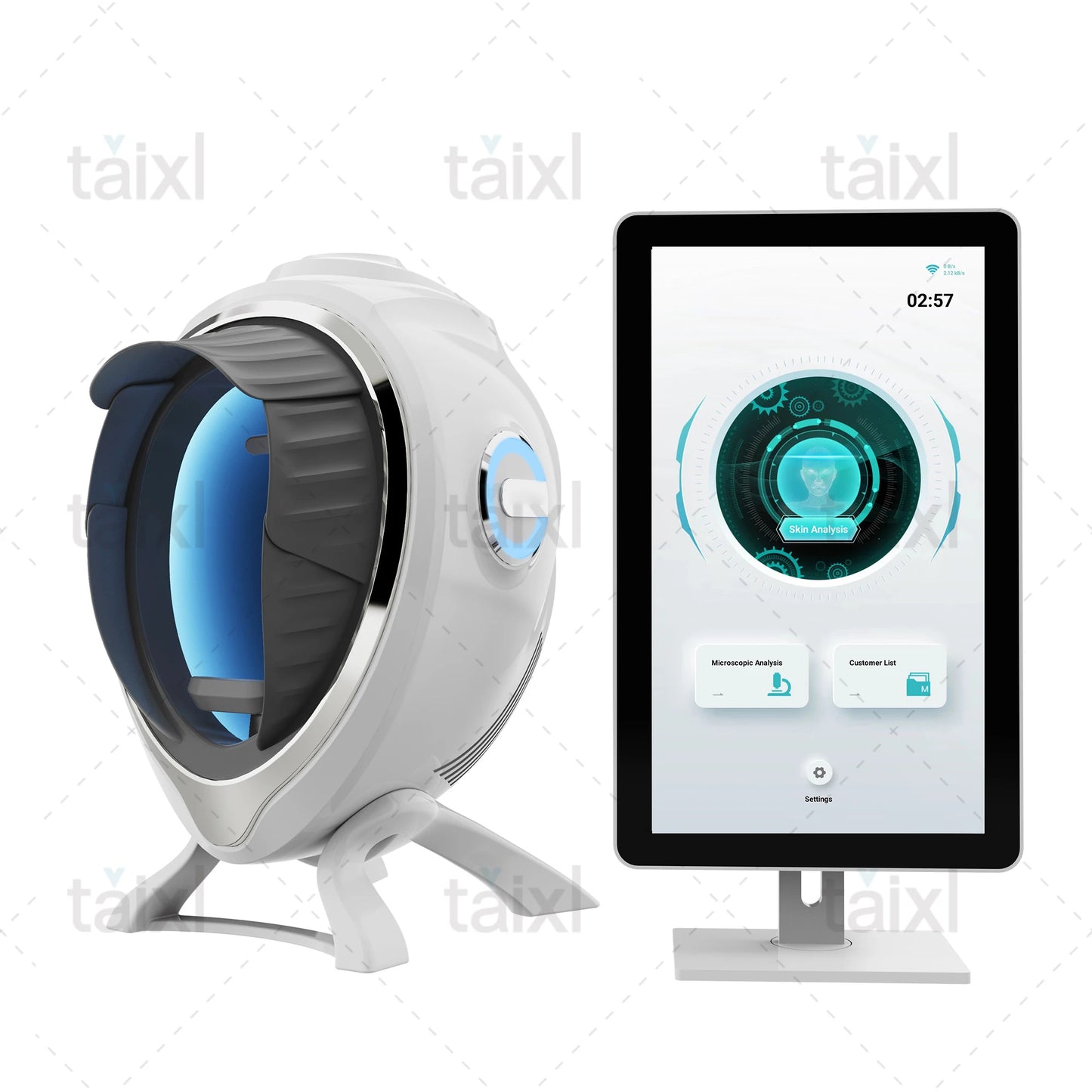 MYOSLIM 3D Skin Scanner AI Care Facial Analyzer Portable