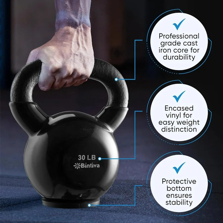 LISM Professional Kettlebell Sets For Strength Training