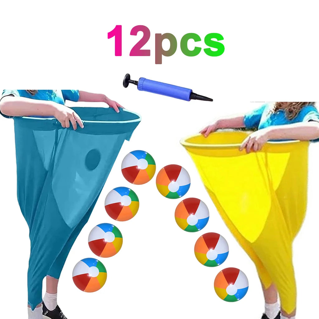 12pcs set of fun grandma pants throwing games, suitable for parties and backyard family interactive game sets, grandma pants throwing games, suitable for outdoor party games, family interactive toys, playroom activities, suit by S And B Enterprise