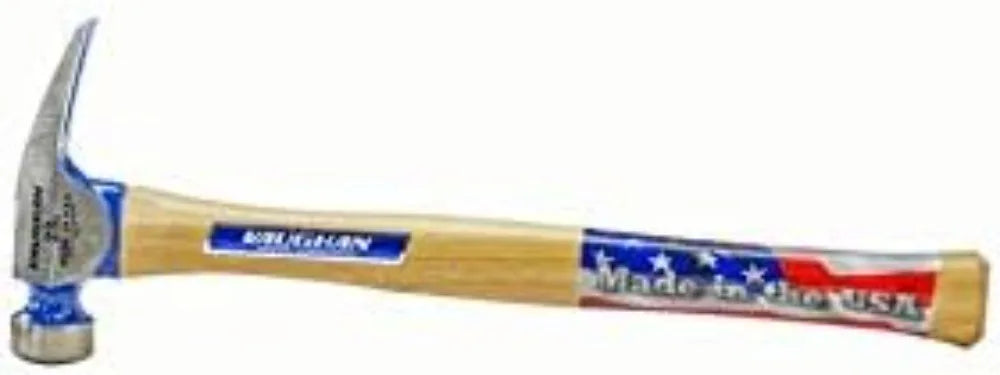 California Framing Hammer With Milled Face And Wood Handle by S And B Enterprise