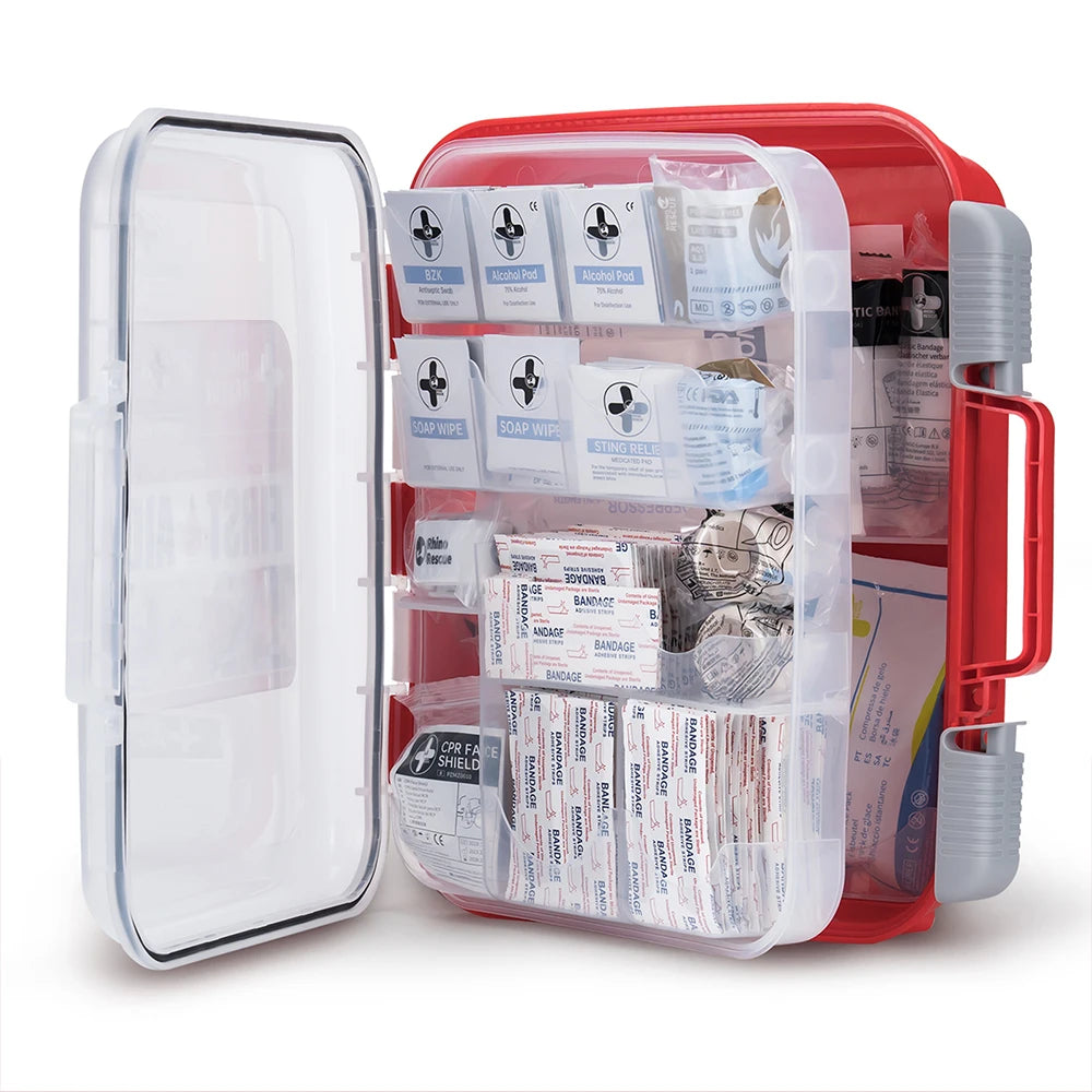 Rhino Rescue All-Purpose First Aid Kit for Home and Office