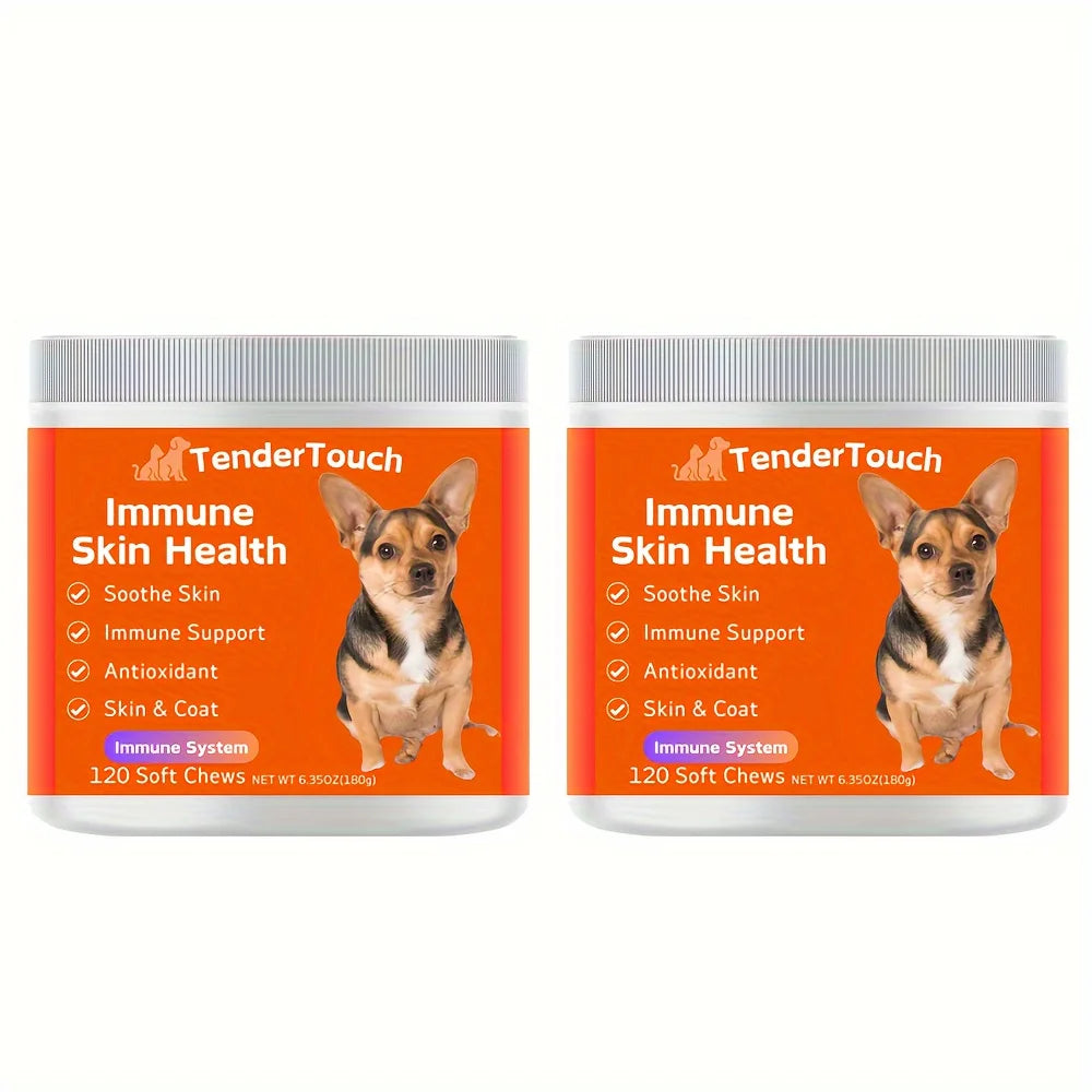 Dog Allergy Support Immunity Chews Supplement For Dogs
