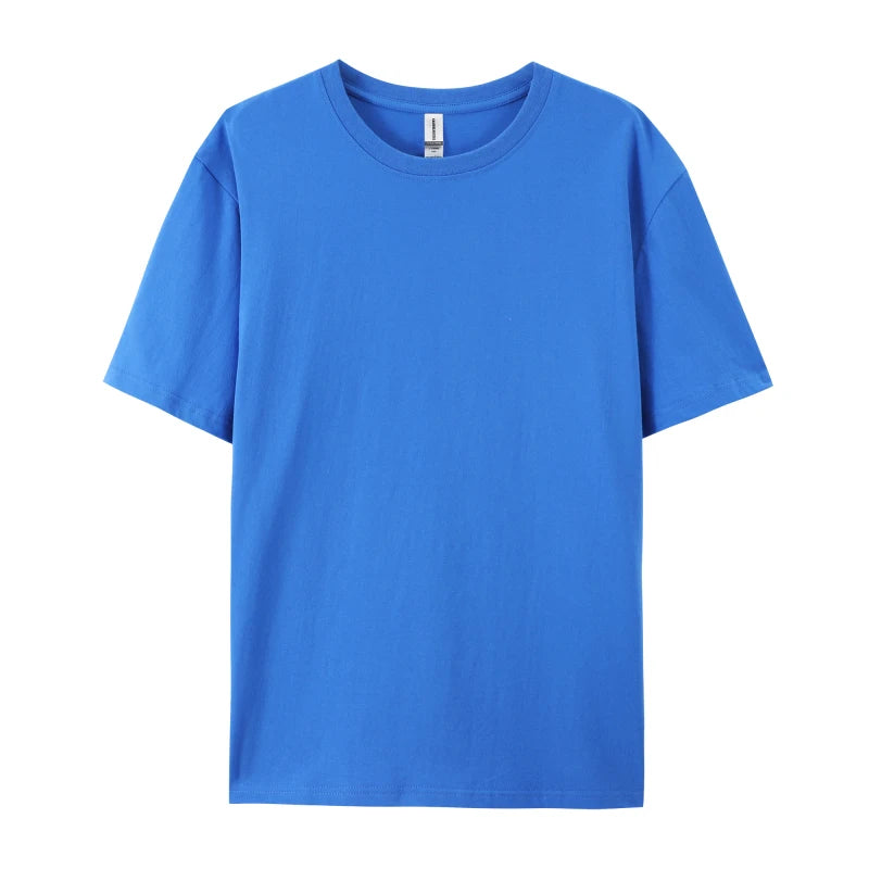 UDDIYANACN 100 Percent Cotton T Shirt Logo Print Crewneck Tee