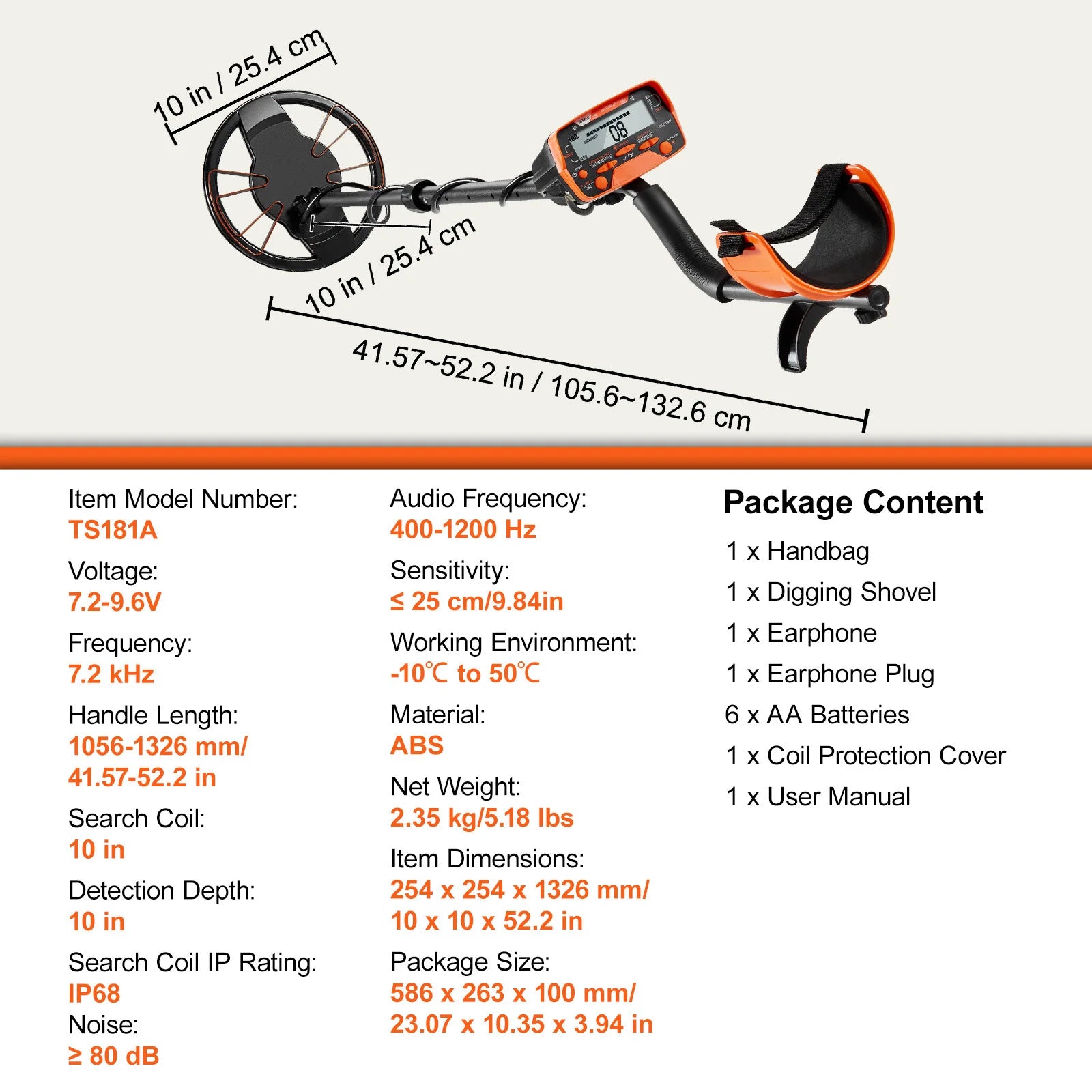SucceBuy Metal Detector For Adults And Kids With LCD Display by S And B Enterprise