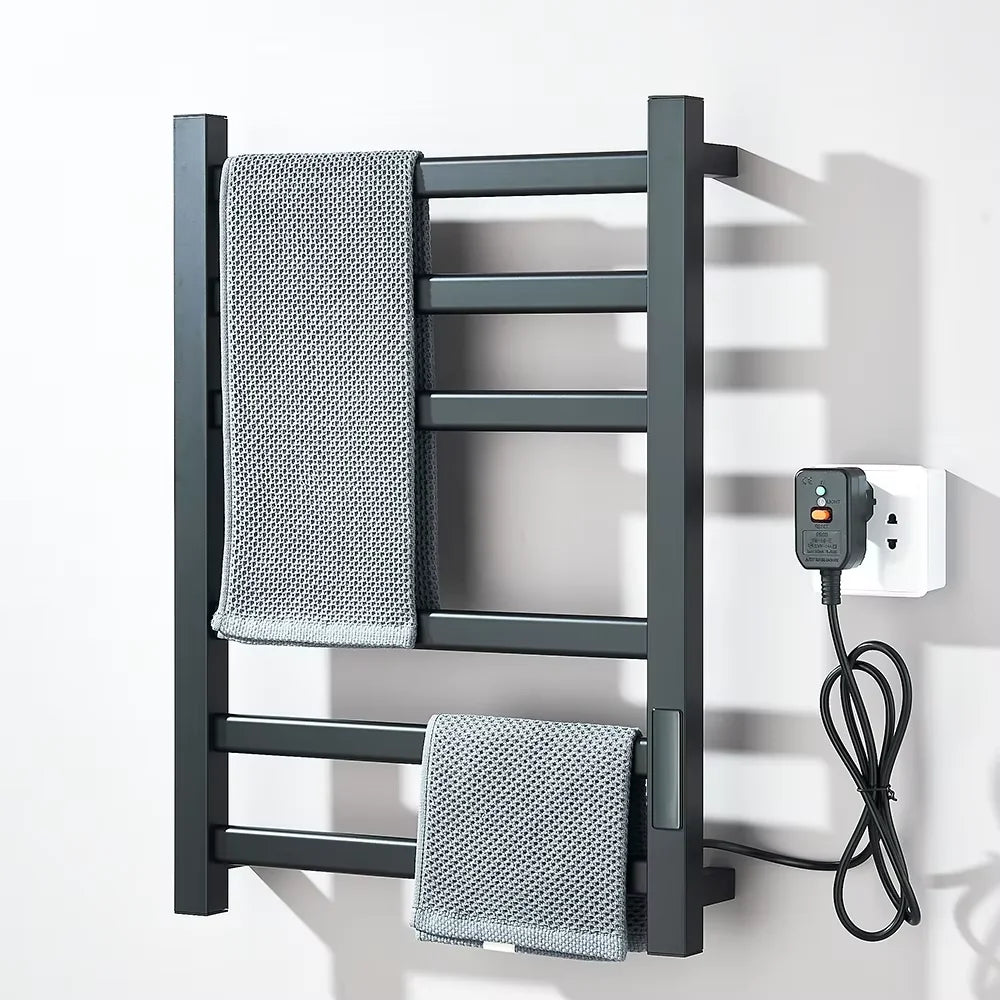 Shinesia Electric Towel Warmer Rack With Digital Display And Temperature Control by S And B Enterprise